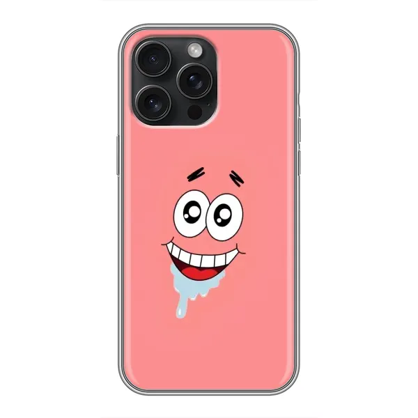 Чехол с рисунком «Мордочка Патрика» для iPhone 15 Pro Max