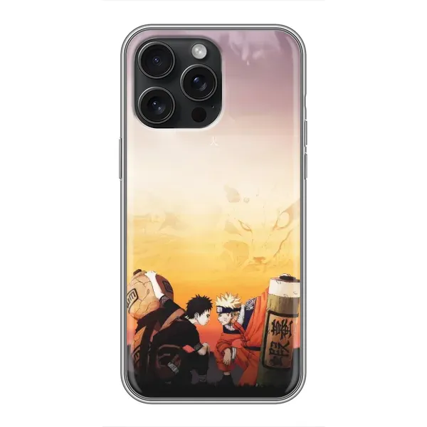 Чехол с рисунком «Наруто Гаара» для iPhone 15 Pro Max
