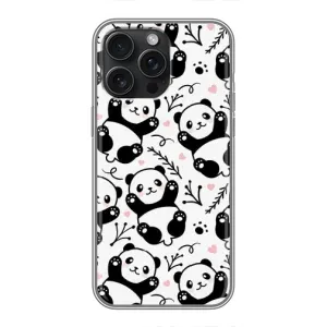 Чехлы с Пандами на iPhone 15 Pro Max (Пандочки)