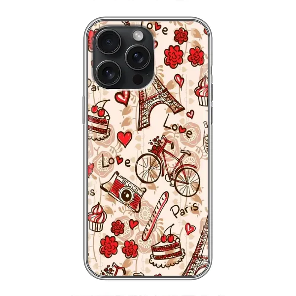 Чохол з малюнком «Париж мрія» для iPhone 15 Pro Max Чохол з малюнком «Париж мрія» для iPhone 15 Pro Max
