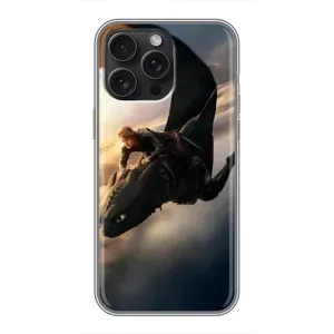 Чохол дракон Беззубик для iPhone 15 Pro Max (Політ Беззубика)