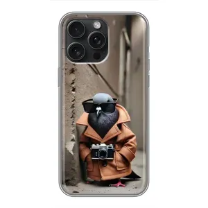 Чохол з мемами траралело тралала для iPhone 15 Pro Max (Шпіоніро голубіо)