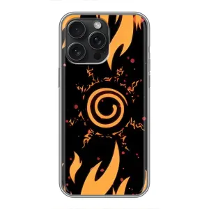 Купить Чехлы на телефон с принтом Anime для iPhone 15 Pro Max (Солнце Наруто)
