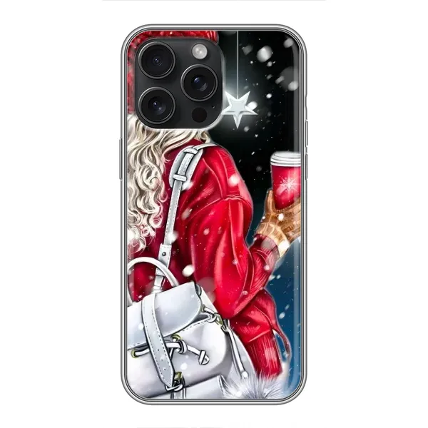 Чехол с рисунком «Зима пришла» для iPhone 15 Pro Max