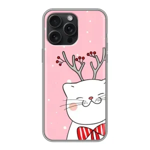 Чехол на тематику: Коты для iPhone 15 Pro Max (Зимний кот)