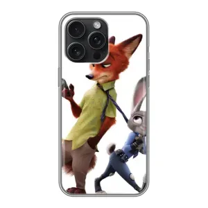 Чехлы ЗВЕРОПОЛИС для iPhone 15 Pro Max (Зверополис герои)