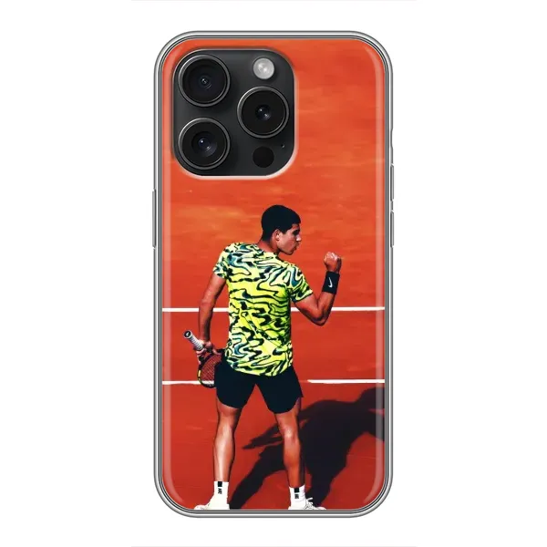 Чехол с рисунком «Алькарас Теннисист» для iPhone 15 Pro Чехол с рисунком «Алькарас Теннисист» для iPhone 15 Pro