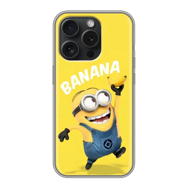Чехол с рисунком «Banana» для iPhone 15 Pro
