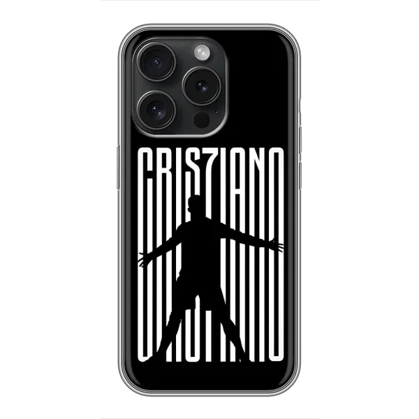 Чехол с рисунком «Cristiano» для iPhone 15 Pro