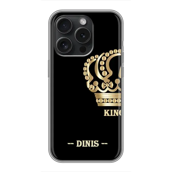 Чехол с рисунком «DEN» для iPhone 15 Pro Чехол с рисунком «DEN» для iPhone 15 Pro