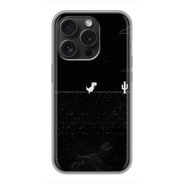 Чохол з малюнком «Динозаврик» для iPhone 15 Pro