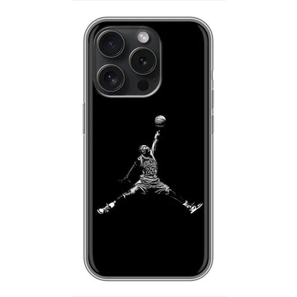 Чехол с рисунком «Джордан» для iPhone 15 Pro Чехол с рисунком «Джордан» для iPhone 15 Pro