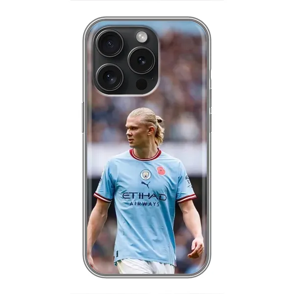 Чехол с рисунком «Эрлинг Холанд» для iPhone 15 Pro