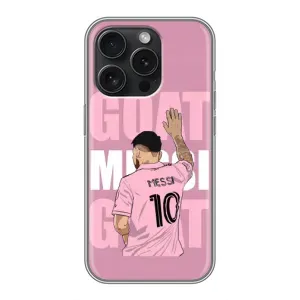 Чехлы Лео Месси в Майами на iPhone 15 Pro (GOAT MESSI)