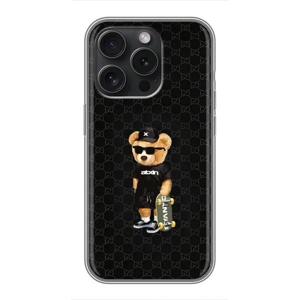 Чехол с рисунком «GUCCI Teddy» для iPhone 15 Pro Чехол с рисунком «GUCCI Teddy» для iPhone 15 Pro