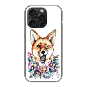 Чохол з Лисичкою для iPhone 15 Pro (Хитра лисиця)