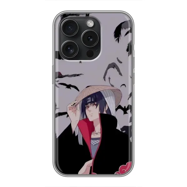 Чехол с рисунком «ITACHI» для iPhone 15 Pro Чехол с рисунком «ITACHI» для iPhone 15 Pro