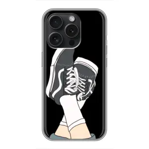 Чохол з Прикольним Принтом на iPhone 15 Pro (Кеди)