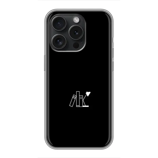 Чехол с рисунком «Книжки» для iPhone 15 Pro Чехол с рисунком «Книжки» для iPhone 15 Pro