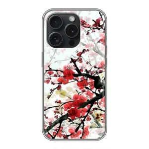 Чехол с принтом САКУРЫ на iPhone 15 Pro (Красивая Сакура)