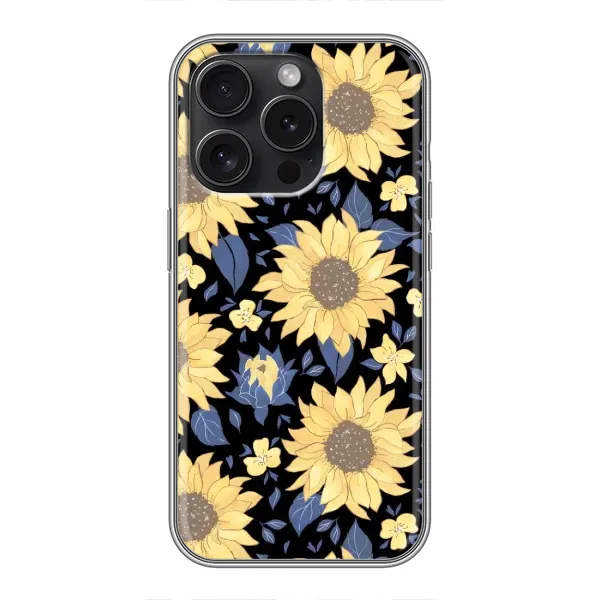 Чохол з малюнком «гарні квіти» для iPhone 15 Pro Чохол з малюнком «гарні квіти» для iPhone 15 Pro