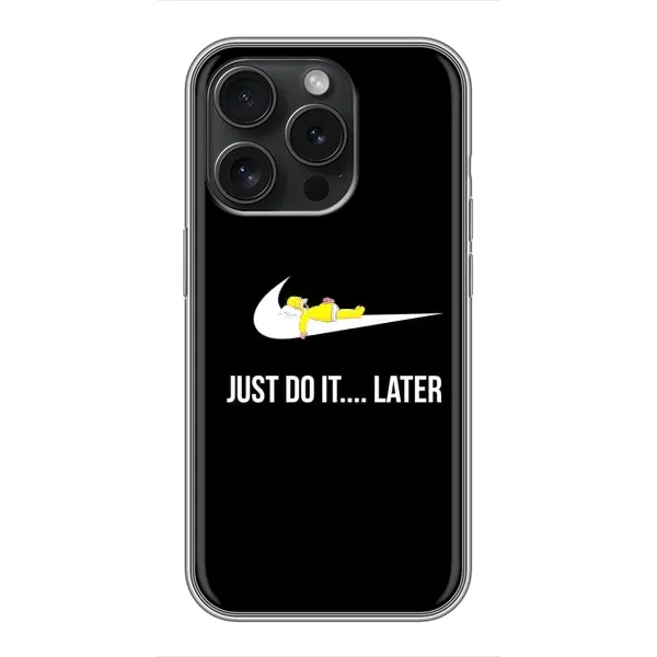 Чехол с рисунком «Later» для iPhone 15 Pro Чехол с рисунком «Later» для iPhone 15 Pro