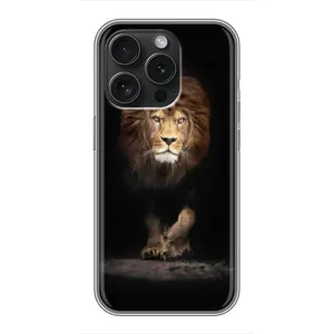 Чохол з картинкою на iPhone 15 Pro (Гарний Лев)