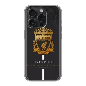 Силиконовые Чехлы принт Футбол на iPhone 15 Pro (Liverpool)