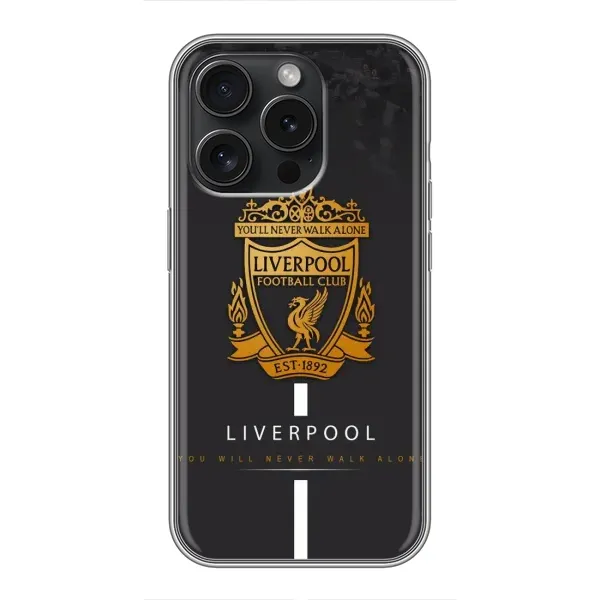 Чехол с рисунком «Liverpool» для iPhone 15 Pro