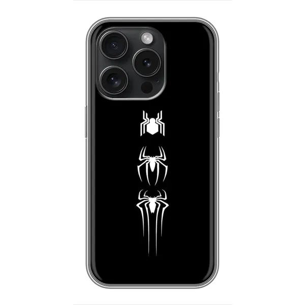 Чехол с рисунком «Лого паука» для iPhone 15 Pro Чехол с рисунком «Лого паука» для iPhone 15 Pro