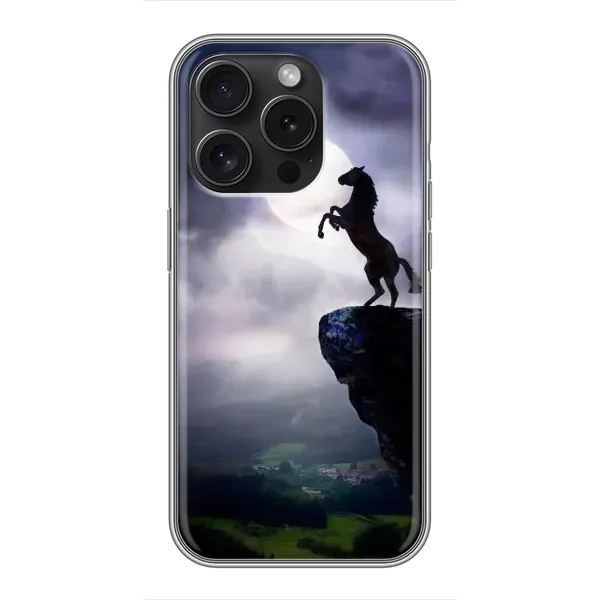 Чехол с рисунком «Лошадь» для iPhone 15 Pro Чехол с рисунком «Лошадь» для iPhone 15 Pro