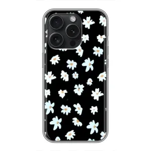Чехол с ромашками на iPhone 15 Pro (Маленькие ромашки)