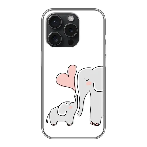 Чехол с рисунком «Мама» для iPhone 15 Pro Чехол с рисунком «Мама» для iPhone 15 Pro