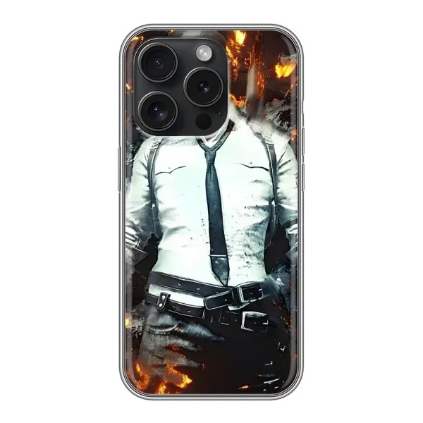 Чехол с рисунком «Man Пубг» для iPhone 15 Pro Чехол с рисунком «Man Пубг» для iPhone 15 Pro