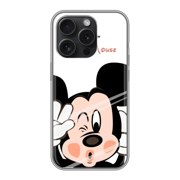 Чехол с рисунком «Mickey Mouse» для iPhone 15 Pro Чехол с рисунком «Mickey Mouse» для iPhone 15 Pro