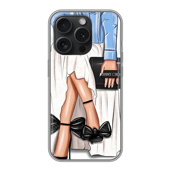 Чехол с рисунком «Мода» для iPhone 15 Pro Чехол с рисунком «Мода» для iPhone 15 Pro