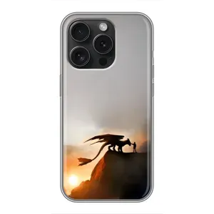 Чехол дракон Беззубик для iPhone 15 Pro (Мультиик Беззубик)