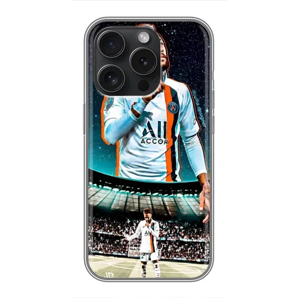 Чехол с рисунком «Неймар ПСЖ» для iPhone 15 Pro Чехол с рисунком «Неймар ПСЖ» для iPhone 15 Pro