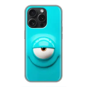 Чохли (ТПУ) (смішні стікери) для iPhone 15 Pro (Одноглазик)
