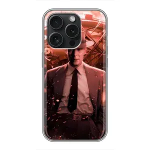 Чехол Оппенгеймер / Oppenheimer на iPhone 15 Pro (Оппенгеймер)