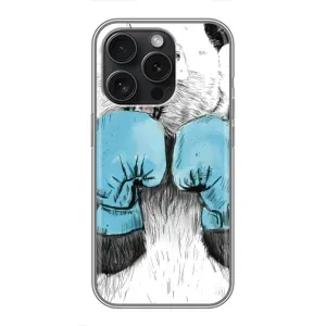 Чохли з Пандами на iPhone 15 Pro (Панда боксер)
