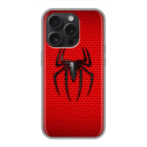 Чехол с рисунком «Паук марвел» для iPhone 15 Pro Чехол с рисунком «Паук марвел» для iPhone 15 Pro