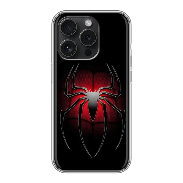 Чехол с рисунком «Паук» для iPhone 15 Pro Чехол с рисунком «Паук» для iPhone 15 Pro