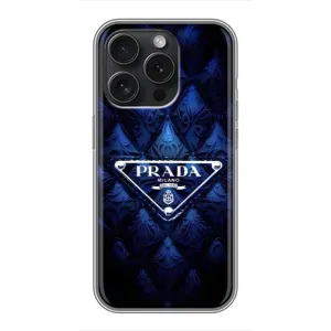 Чохол (Dior, Prada, YSL, Chanel) для iPhone 15 Pro (Прада)