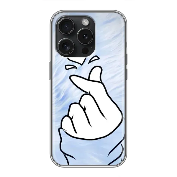Чехол с рисунком «Сердечка знак» для iPhone 15 Pro Чехол с рисунком «Сердечка знак» для iPhone 15 Pro