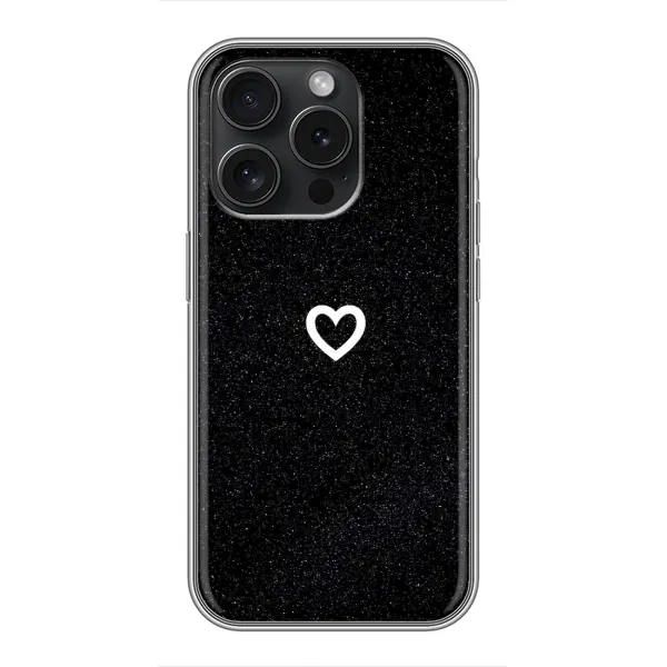 Чохол з малюнком «Серце» для iPhone 15 Pro Чохол з малюнком «Серце» для iPhone 15 Pro