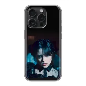 Чехлы с принтом Уэнсдей на iPhone 15 Pro (Танец Уэнсдей)