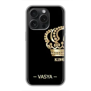 Чехлы с мужскими именами для iPhone 15 Pro (VASYA)