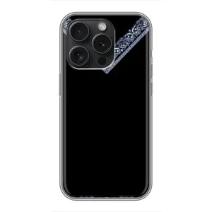 Силіконовый Чохол на iPhone 15 Pro (Комірець вишиванки)