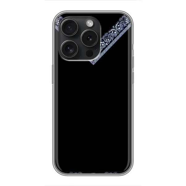 Чехол с рисунком «Воротник вышиванки» для iPhone 15 Pro Чехол с рисунком «Воротник вышиванки» для iPhone 15 Pro